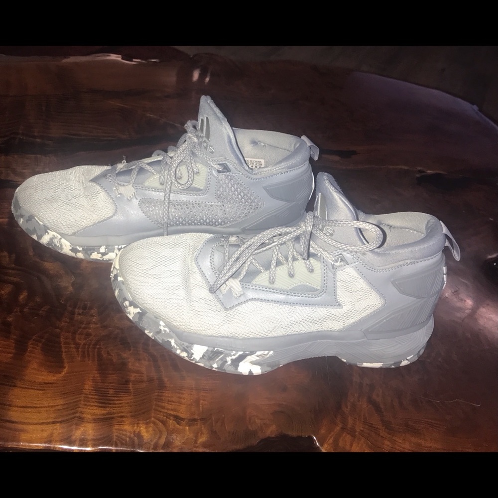 adidas gray shoes
